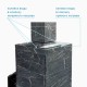 Чугунная банная печь «Атмосфера XL»  в облицовке из натурального камня Талькохлорит "Империя" (комплект) до 26 м³